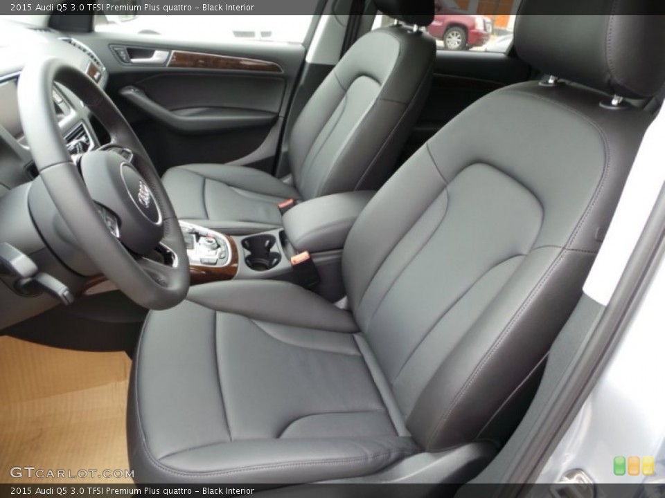 Black Interior Front Seat for the 2015 Audi Q5 3.0 TFSI Premium Plus quattro #101895834