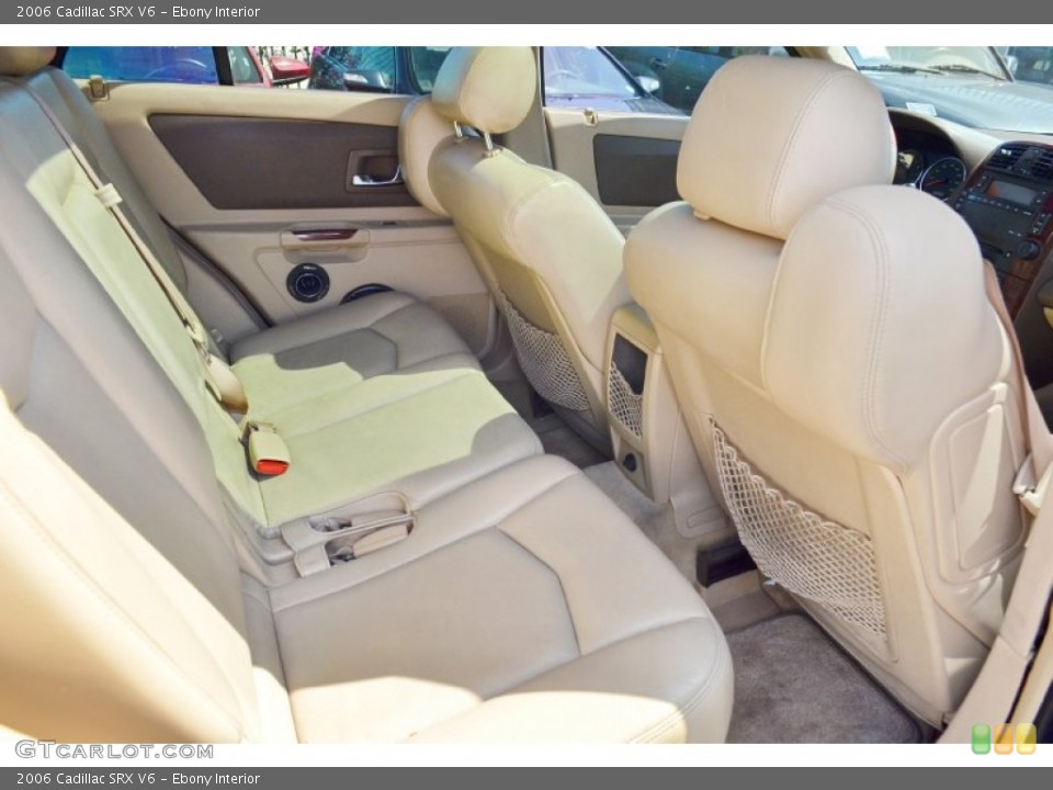 Ebony Interior Rear Seat for the 2006 Cadillac SRX V6 #101897811