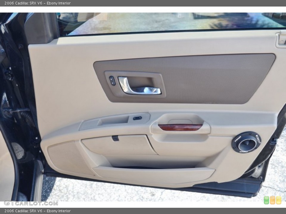 Ebony Interior Door Panel for the 2006 Cadillac SRX V6 #101897898