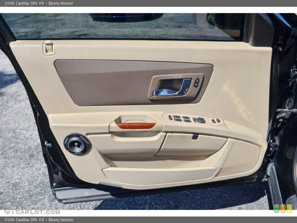 Ebony Interior Door Panel for the 2006 Cadillac SRX V6 #101898261