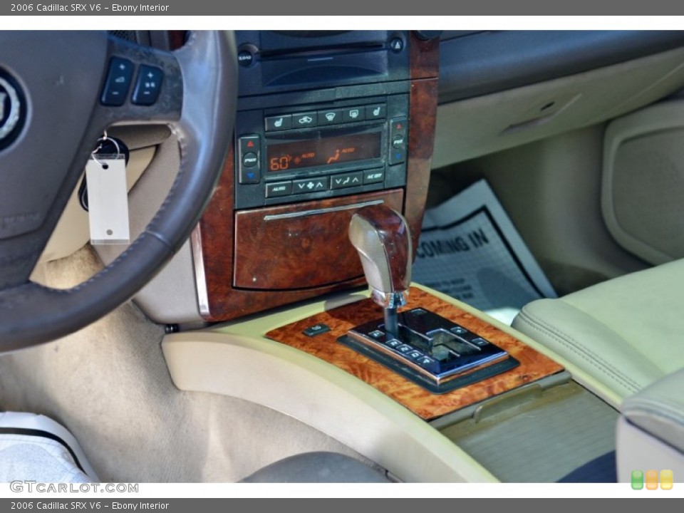 Ebony Interior Transmission for the 2006 Cadillac SRX V6 #101898465