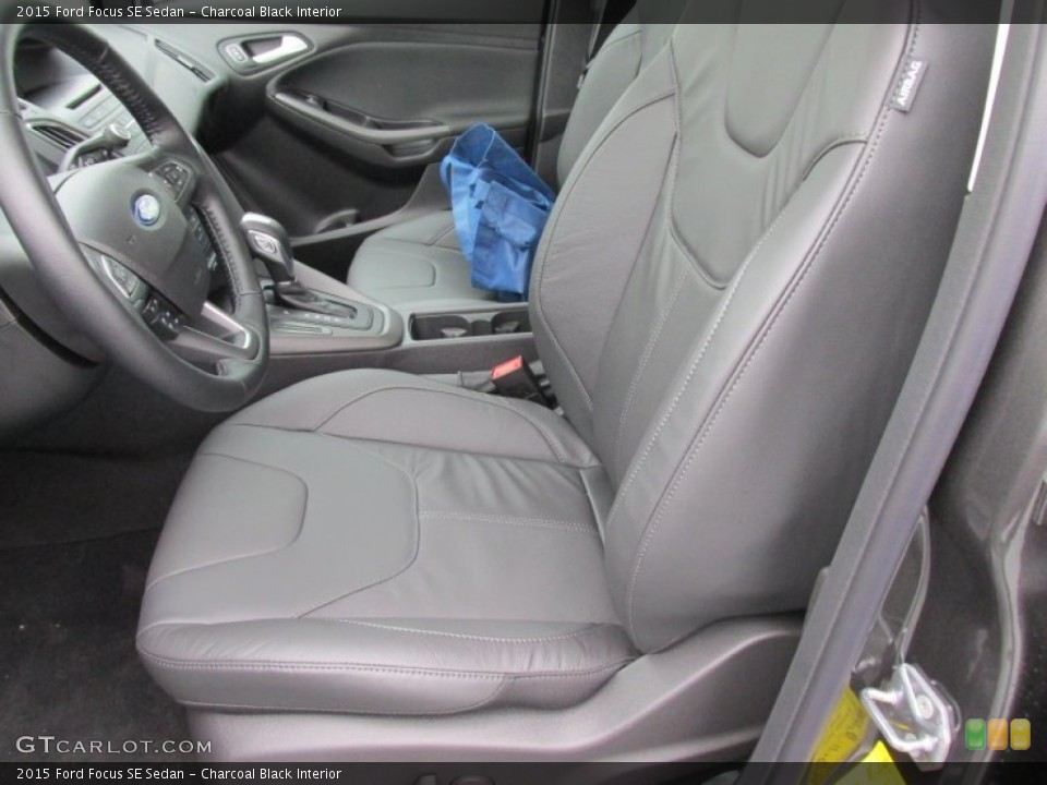 Charcoal Black Interior Front Seat for the 2015 Ford Focus SE Sedan #101905323