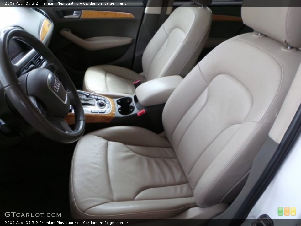 Cardamom Beige 2009 Audi Q5 Interiors