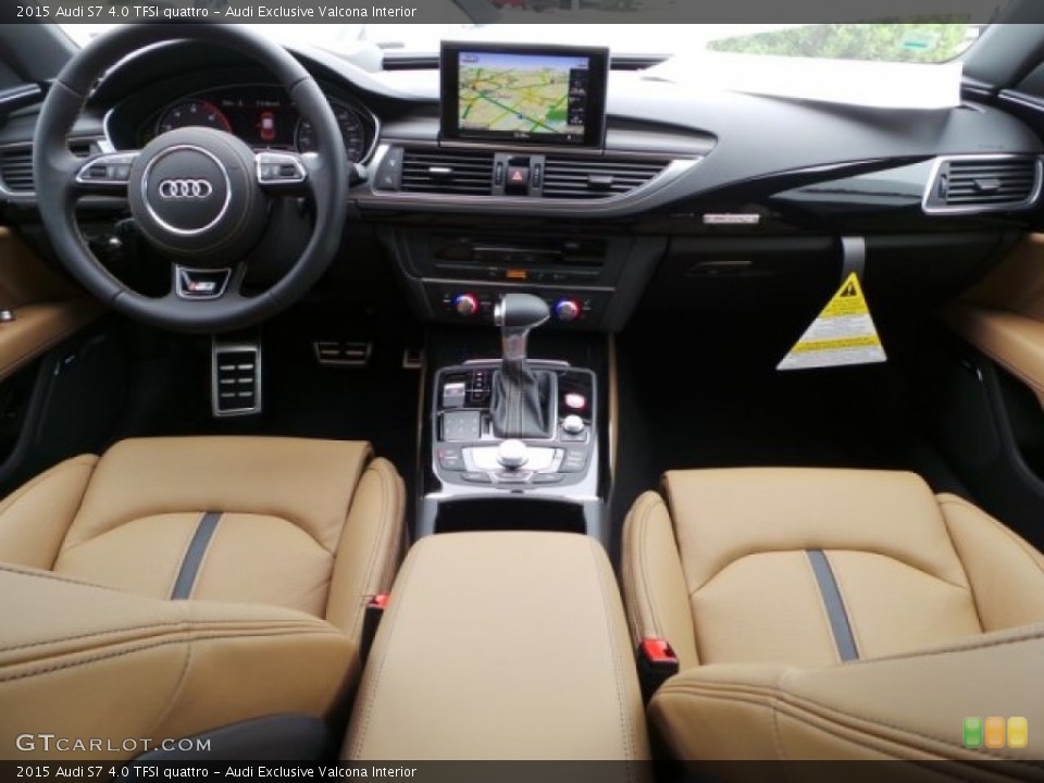 Audi Exclusive Valcona Interior Dashboard for the 2015 Audi S7 4.0 TFSI quattro #101911203
