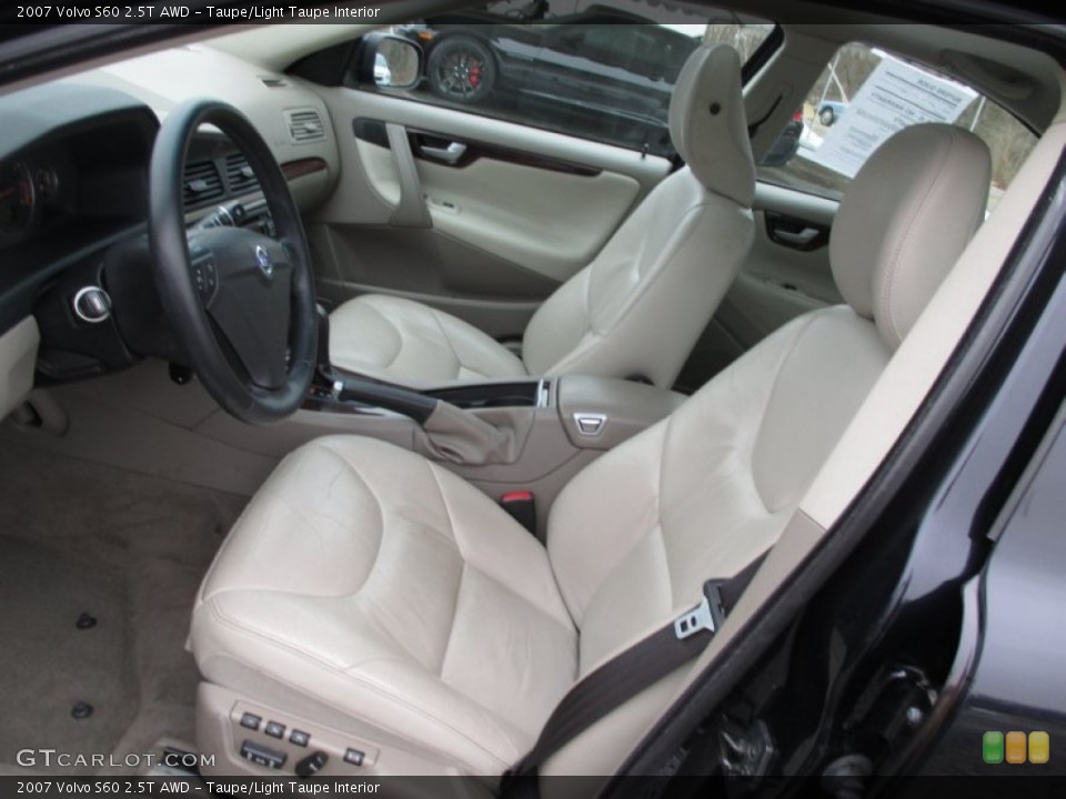Taupe/Light Taupe Interior Photo for the 2007 Volvo S60 2.5T AWD #101912933
