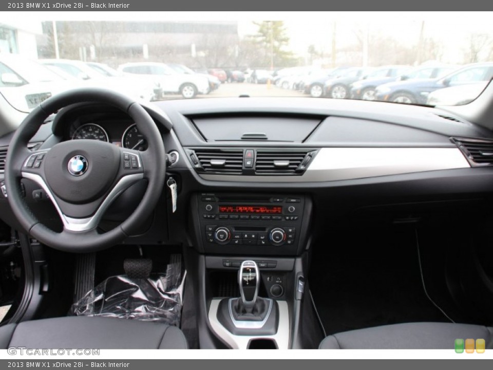 Black Interior Dashboard for the 2013 BMW X1 xDrive 28i #101914440