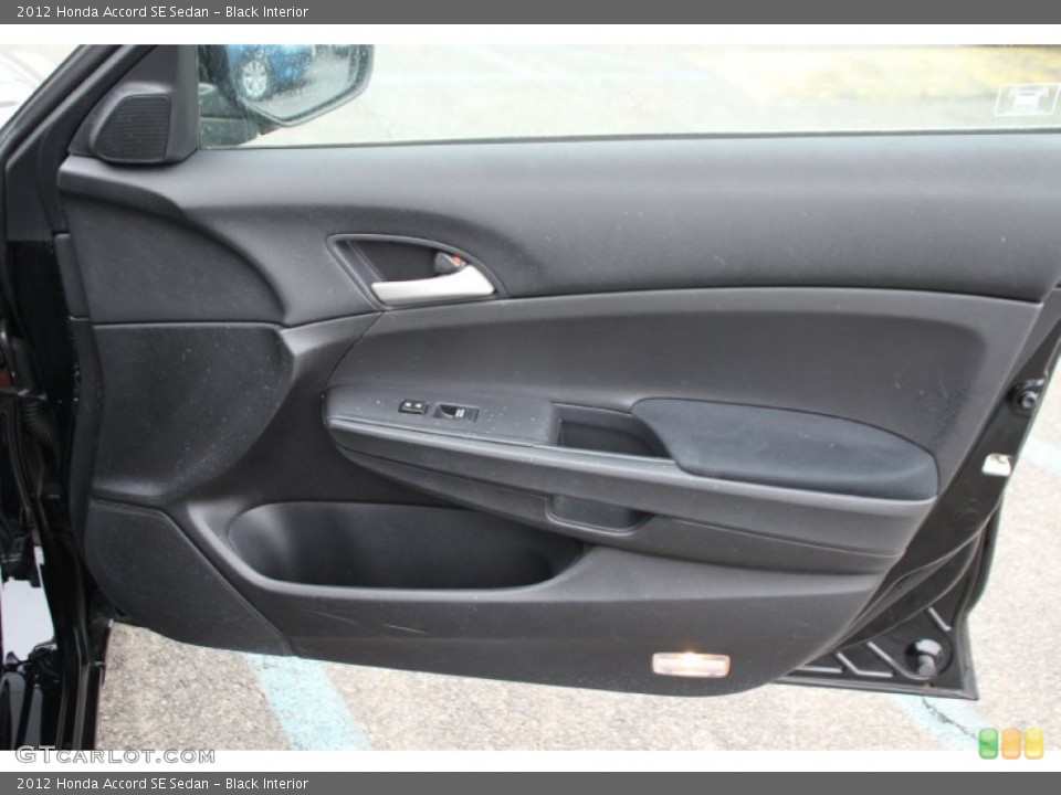 Black Interior Door Panel for the 2012 Honda Accord SE Sedan #101915120
