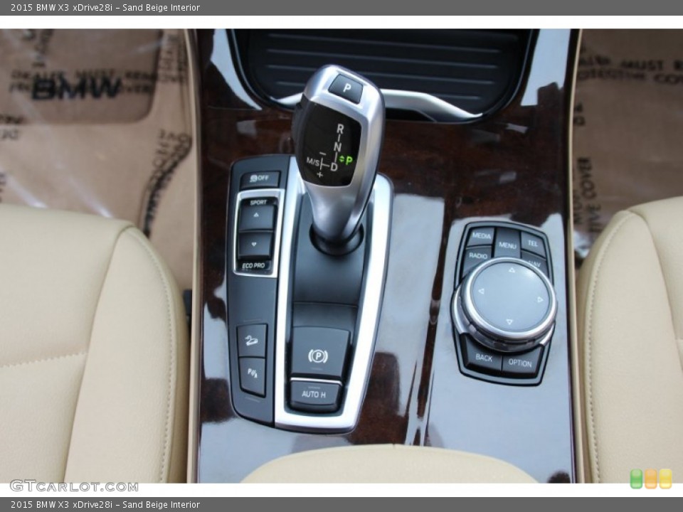 Sand Beige Interior Transmission for the 2015 BMW X3 xDrive28i #101916116