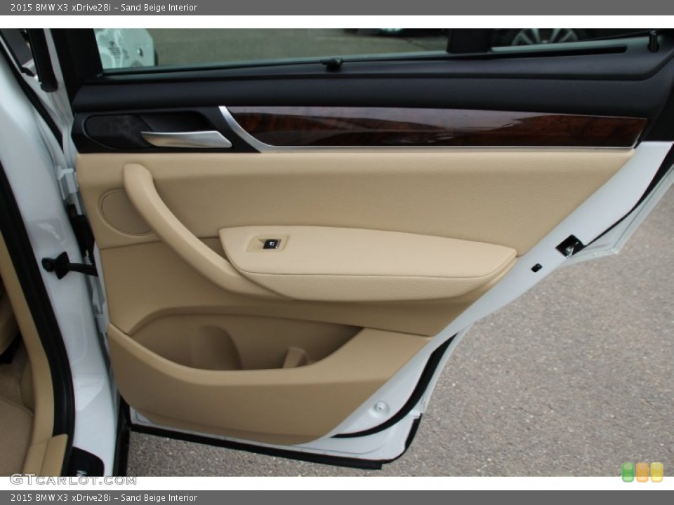 Sand Beige Interior Door Panel for the 2015 BMW X3 xDrive28i #101916275
