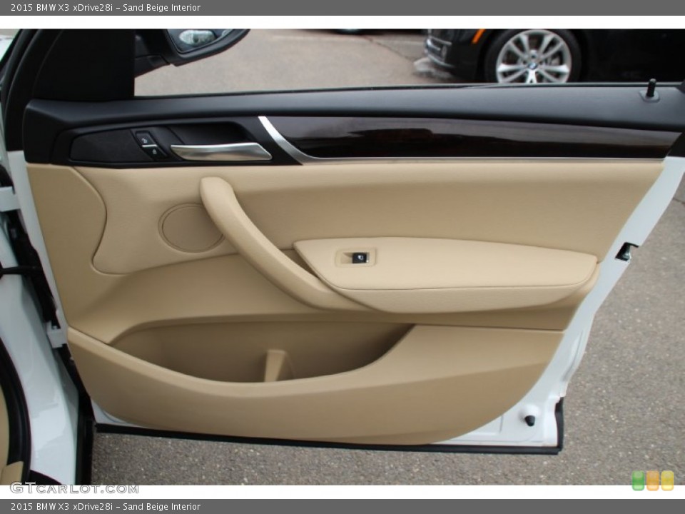 Sand Beige Interior Door Panel for the 2015 BMW X3 xDrive28i #101916326