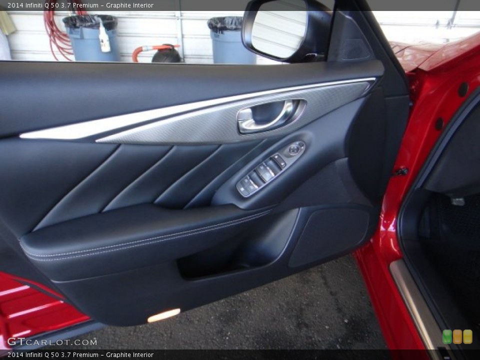 Graphite Interior Door Panel for the 2014 Infiniti Q 50 3.7 Premium #101916683