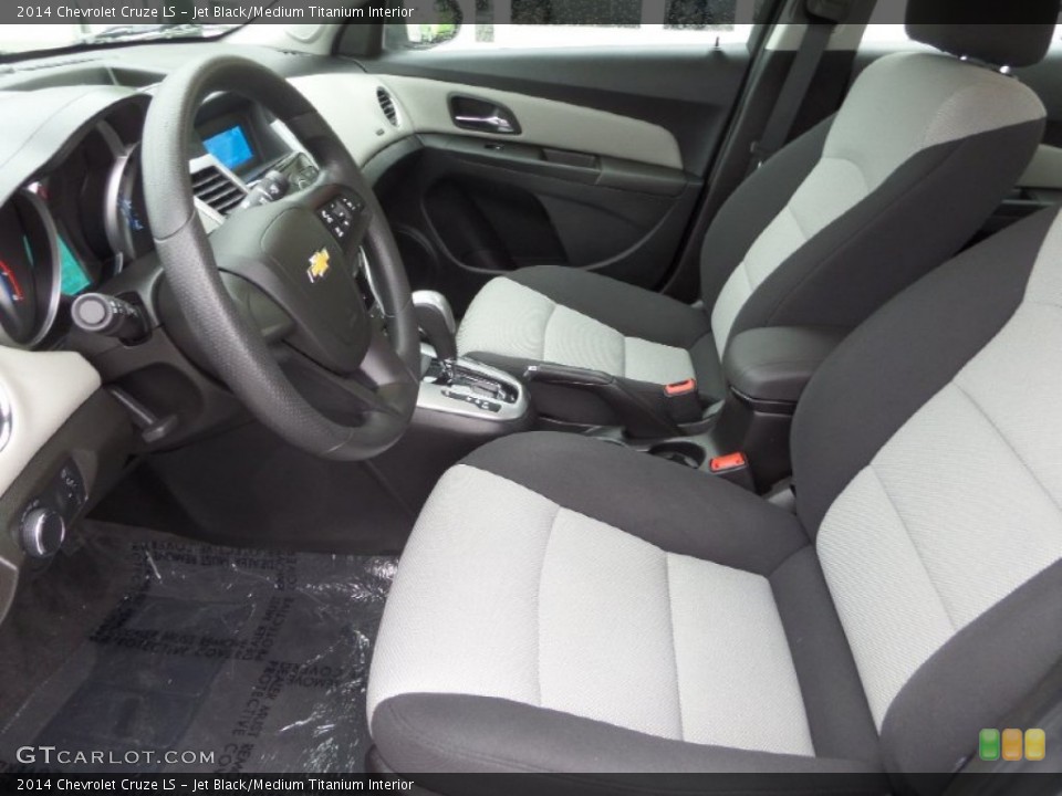 Jet Black/Medium Titanium Interior Photo for the 2014 Chevrolet Cruze LS #101919023