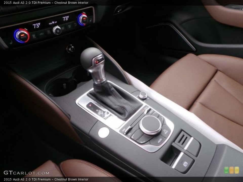 Chestnut Brown Interior Transmission for the 2015 Audi A3 2.0 TDI Premium #101919491