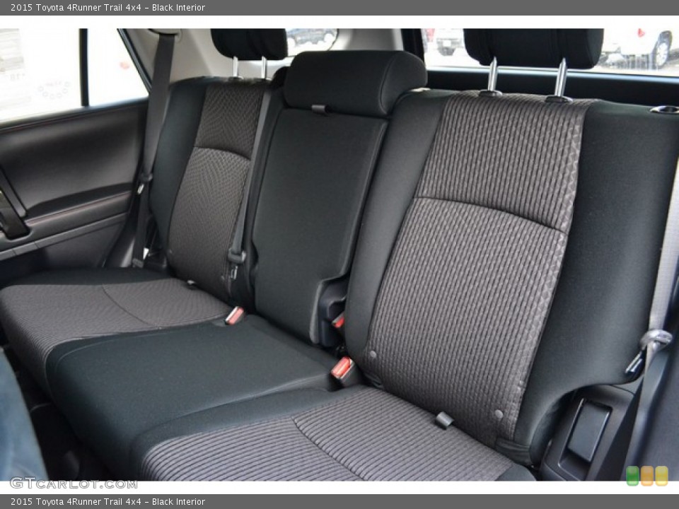 Black Interior Rear Seat for the 2015 Toyota 4Runner Trail 4x4 #101922149