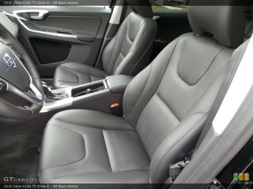 Off Black Interior Front Seat for the 2015 Volvo XC60 T5 Drive-E #101924210