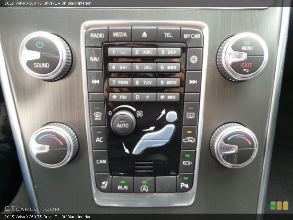 Off Black Interior Controls for the 2015 Volvo XC60 T5 Drive-E #101924444