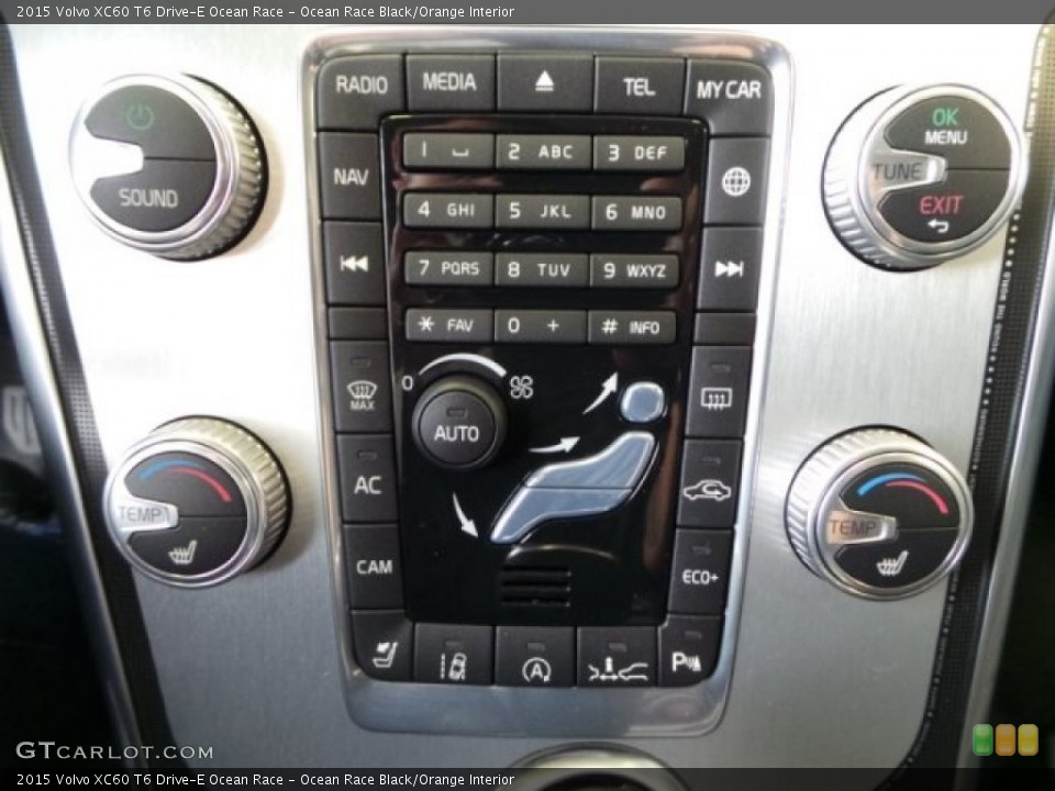 Ocean Race Black/Orange Interior Controls for the 2015 Volvo XC60 T6 Drive-E Ocean Race #101925956
