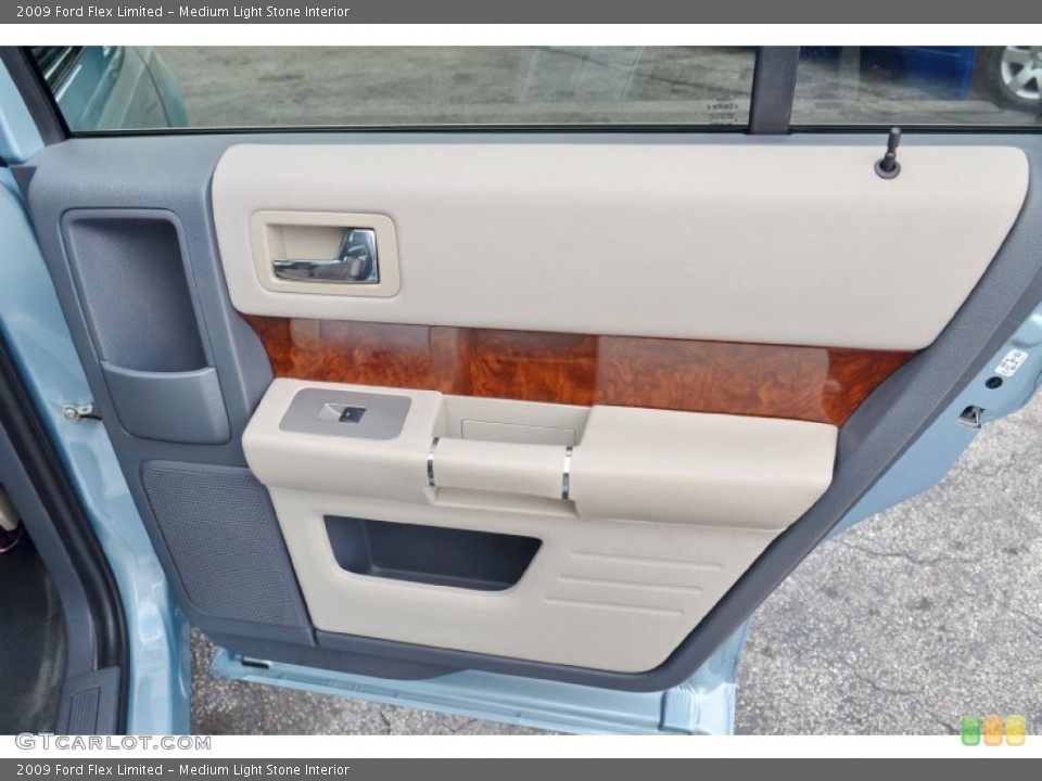 Medium Light Stone Interior Door Panel for the 2009 Ford Flex Limited #101926248