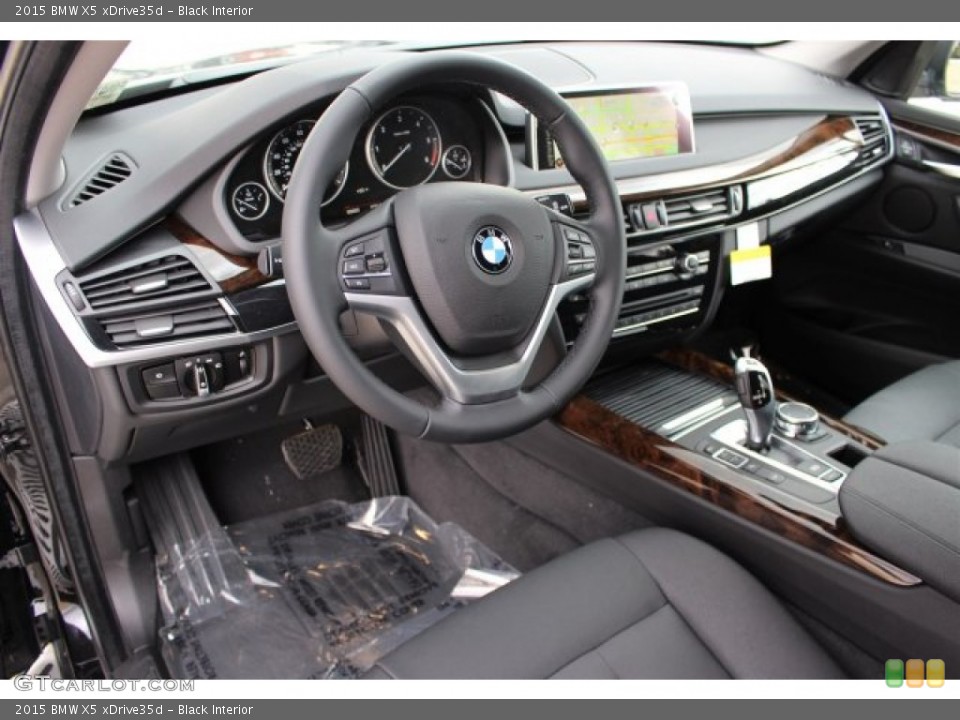 Black Interior Photo for the 2015 BMW X5 xDrive35d #101926343
