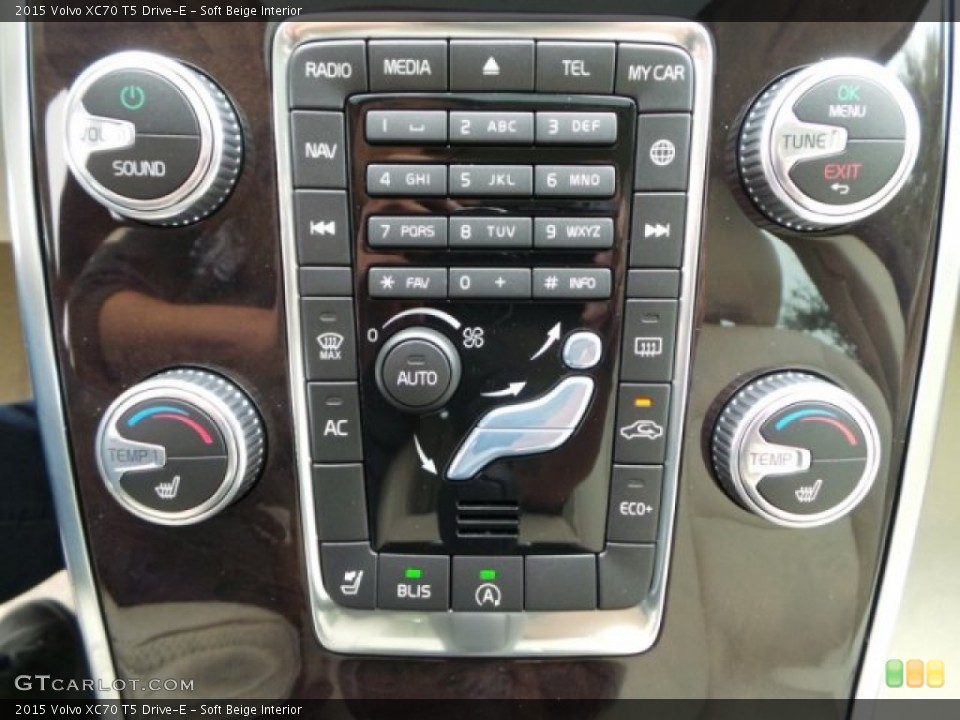 Soft Beige Interior Controls for the 2015 Volvo XC70 T5 Drive-E #101927276