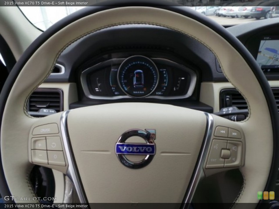 Soft Beige Interior Steering Wheel for the 2015 Volvo XC70 T5 Drive-E #101927294
