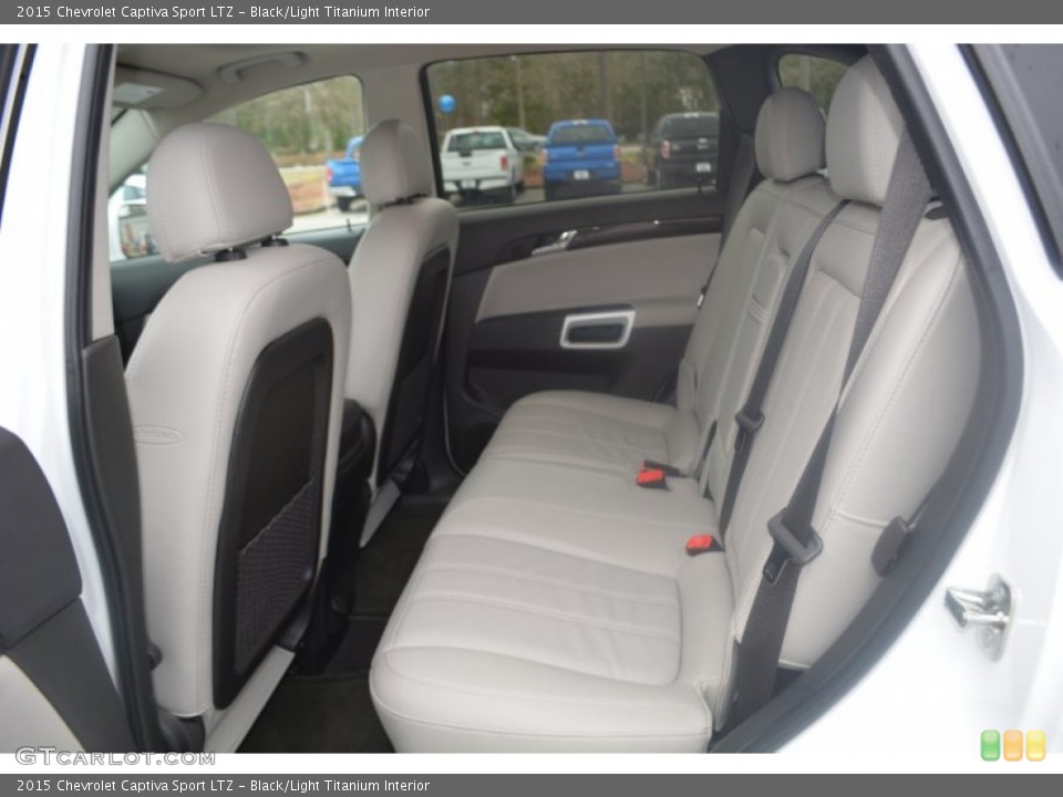Black/Light Titanium Interior Rear Seat for the 2015 Chevrolet Captiva Sport LTZ #101927921