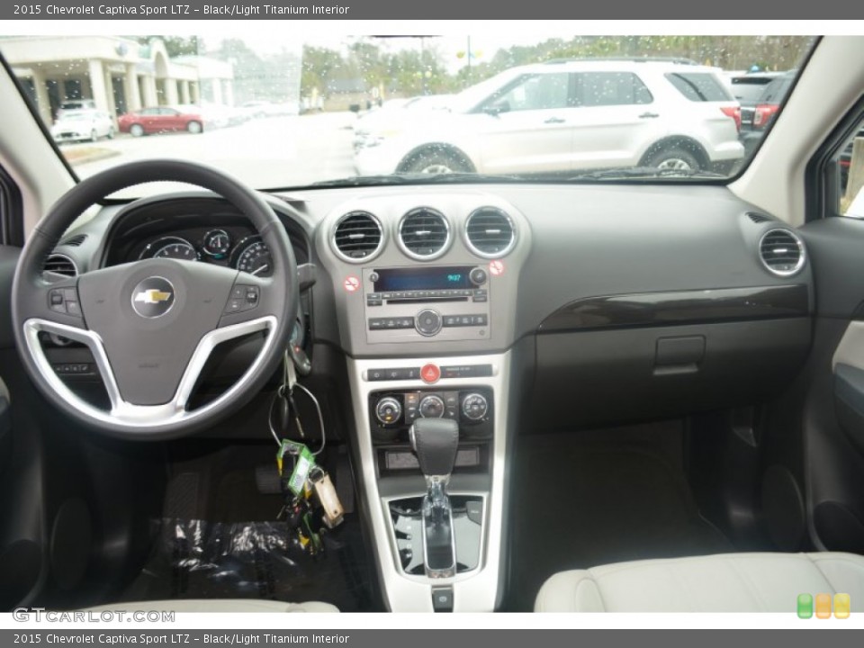 Black/Light Titanium Interior Dashboard for the 2015 Chevrolet Captiva Sport LTZ #101927966