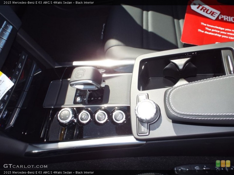 Black Interior Transmission for the 2015 Mercedes-Benz E 63 AMG S 4Matic Sedan #101928128