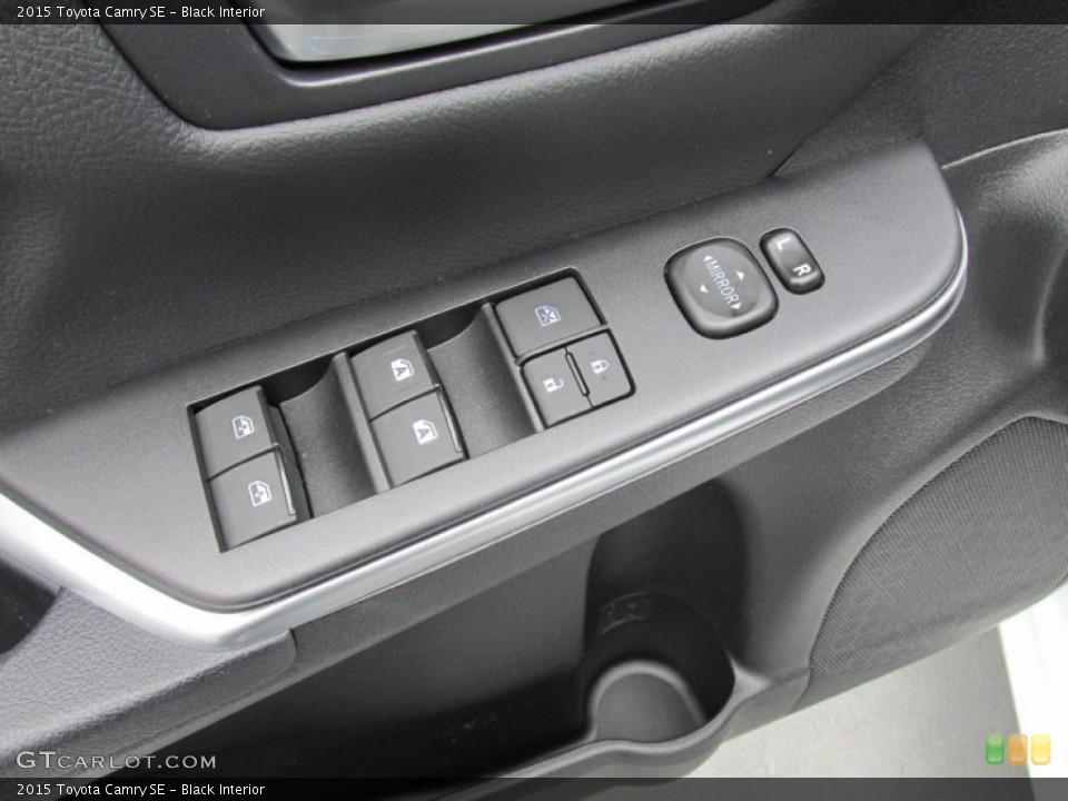 Black Interior Controls for the 2015 Toyota Camry SE #101934893
