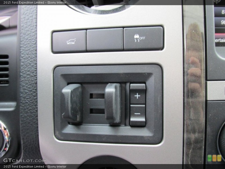 Ebony Interior Controls for the 2015 Ford Expedition Limited #101938277
