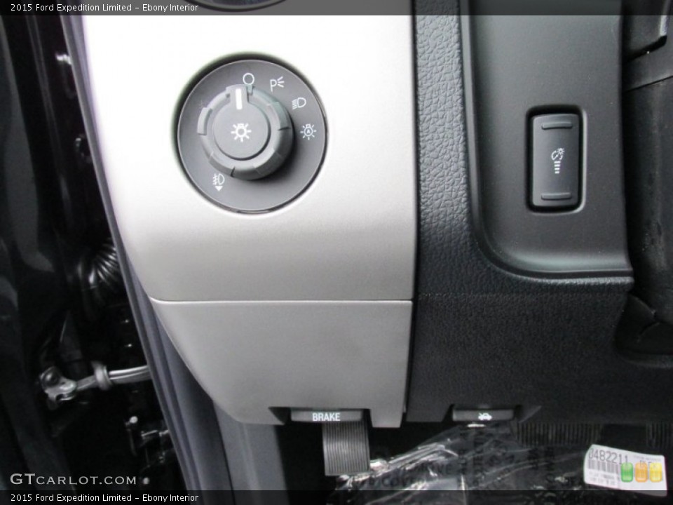 Ebony Interior Controls for the 2015 Ford Expedition Limited #101938370
