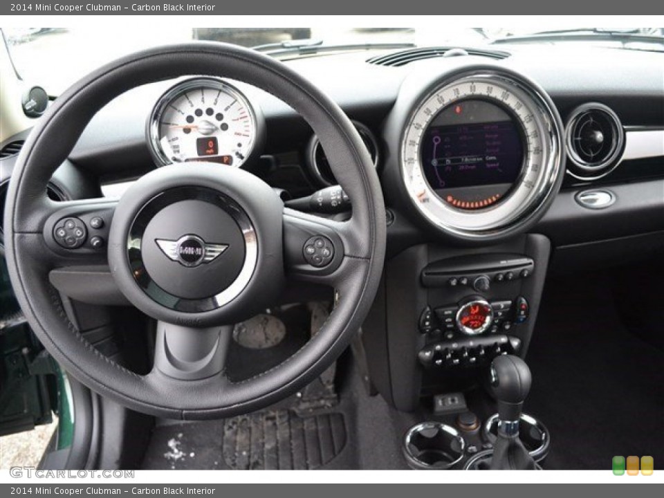Carbon Black Interior Steering Wheel for the 2014 Mini Cooper Clubman #101946455