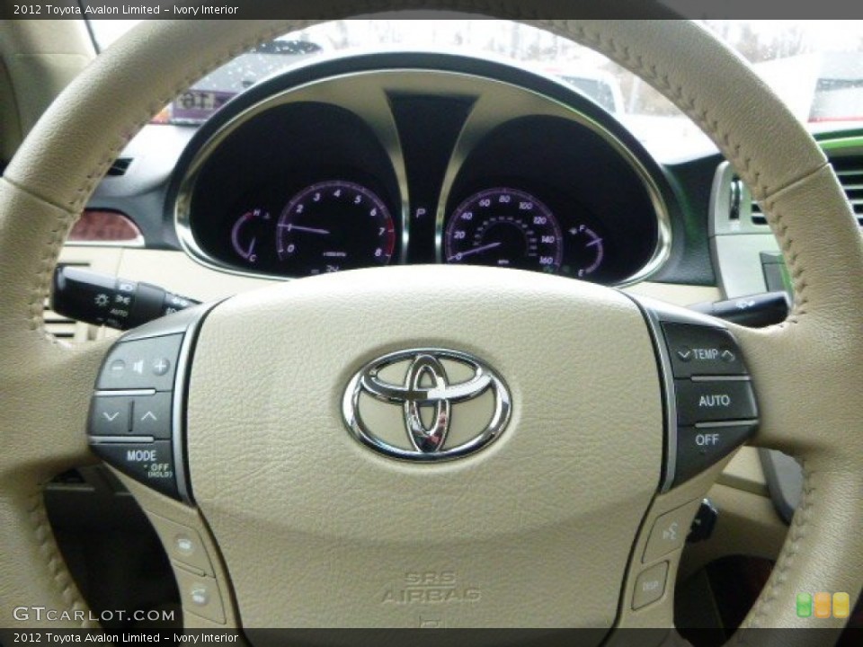 Ivory Interior Steering Wheel for the 2012 Toyota Avalon Limited #101949512