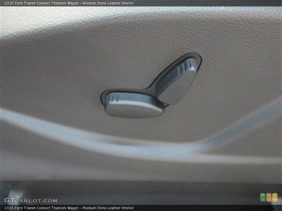 Medium Stone Leather Interior Controls for the 2015 Ford Transit Connect Titanium Wagon #101949911
