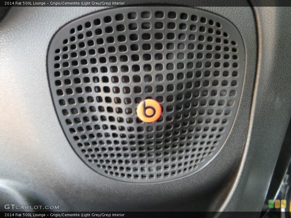 Grigio/Cementite (Light Grey/Grey) Interior Audio System for the 2014 Fiat 500L Lounge #101951981