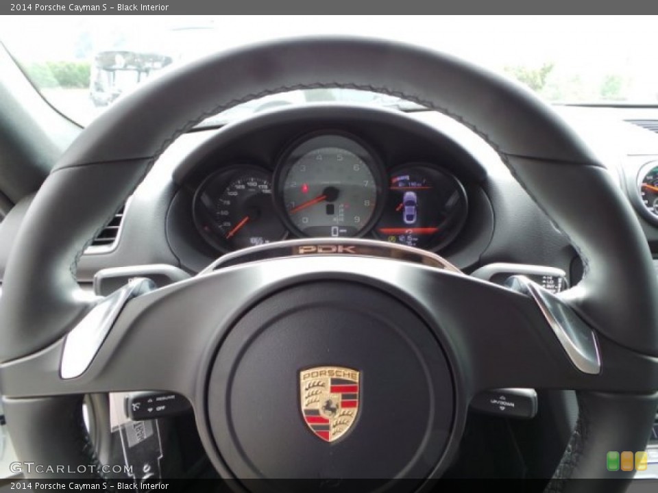 Black Interior Controls for the 2014 Porsche Cayman S #101953397