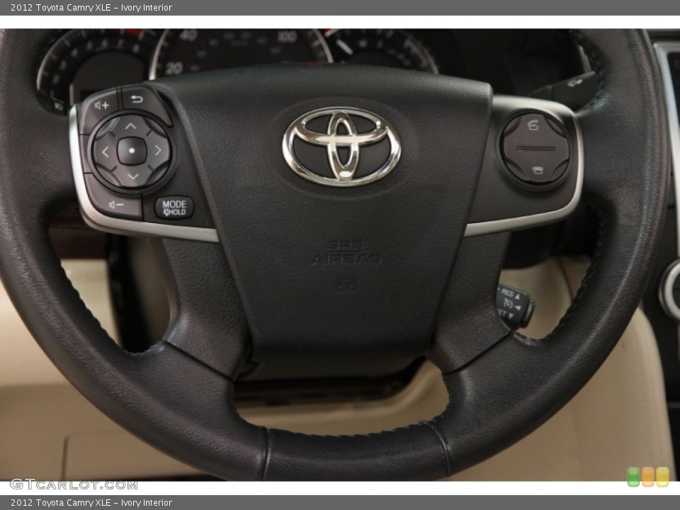 Ivory Interior Steering Wheel for the 2012 Toyota Camry XLE #101956241