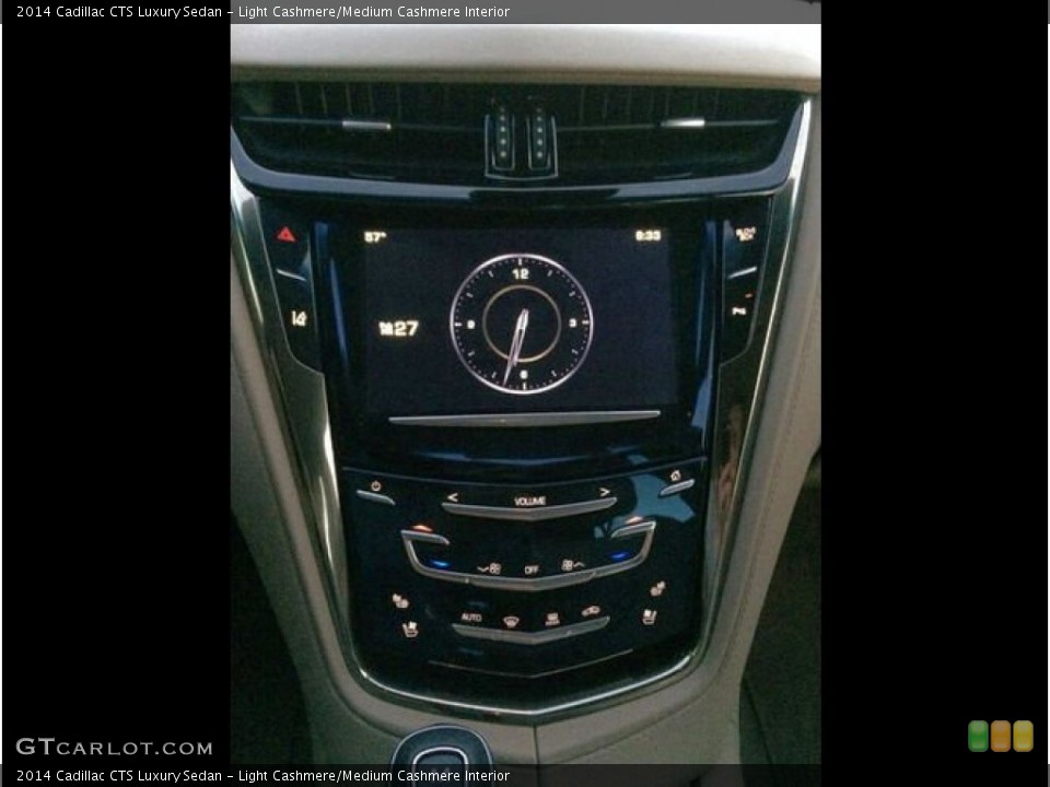 Light Cashmere/Medium Cashmere Interior Controls for the 2014 Cadillac CTS Luxury Sedan #101958656