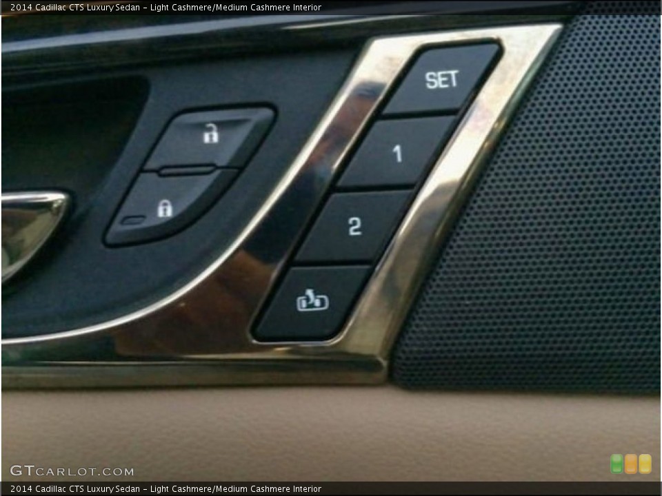 Light Cashmere/Medium Cashmere Interior Controls for the 2014 Cadillac CTS Luxury Sedan #101958728