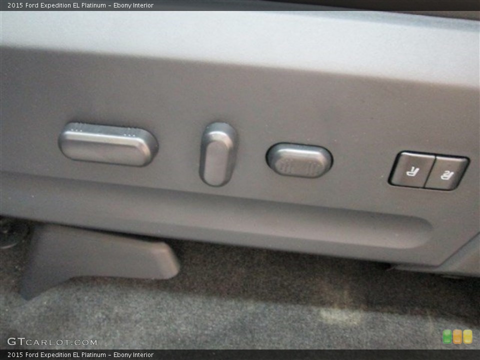Ebony Interior Controls for the 2015 Ford Expedition EL Platinum #101959738