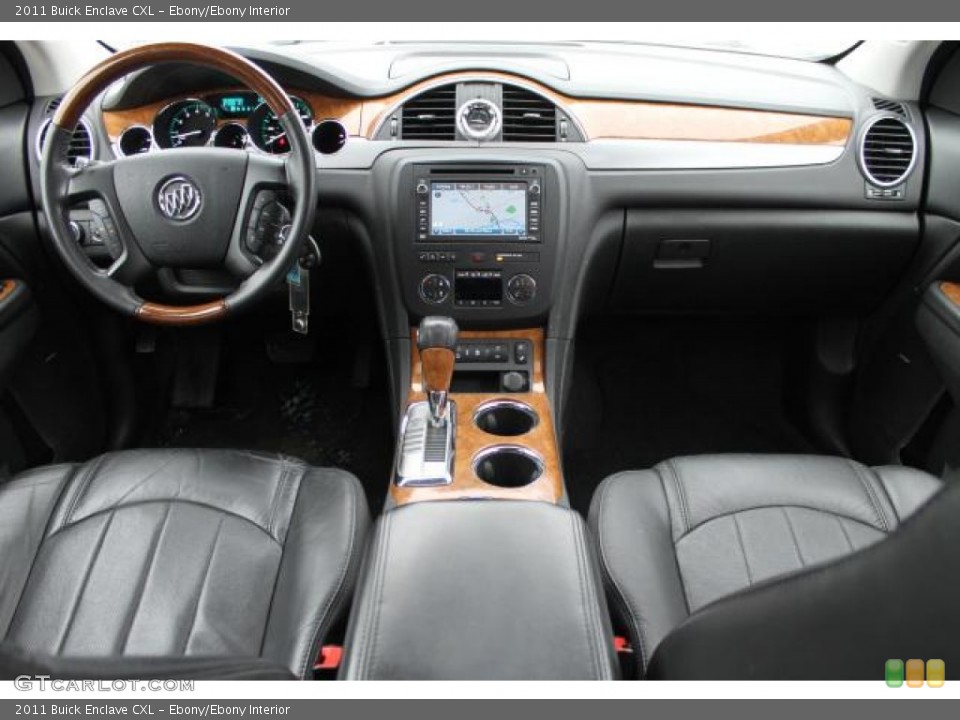 Ebony/Ebony Interior Photo for the 2011 Buick Enclave CXL #101963966