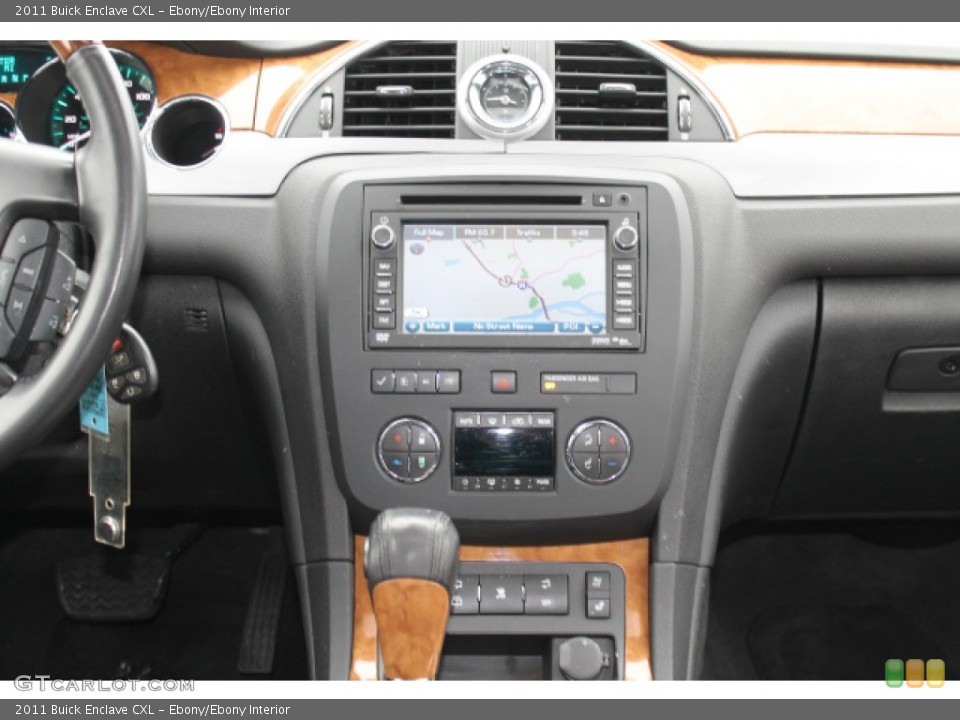 Ebony/Ebony Interior Controls for the 2011 Buick Enclave CXL #101964011