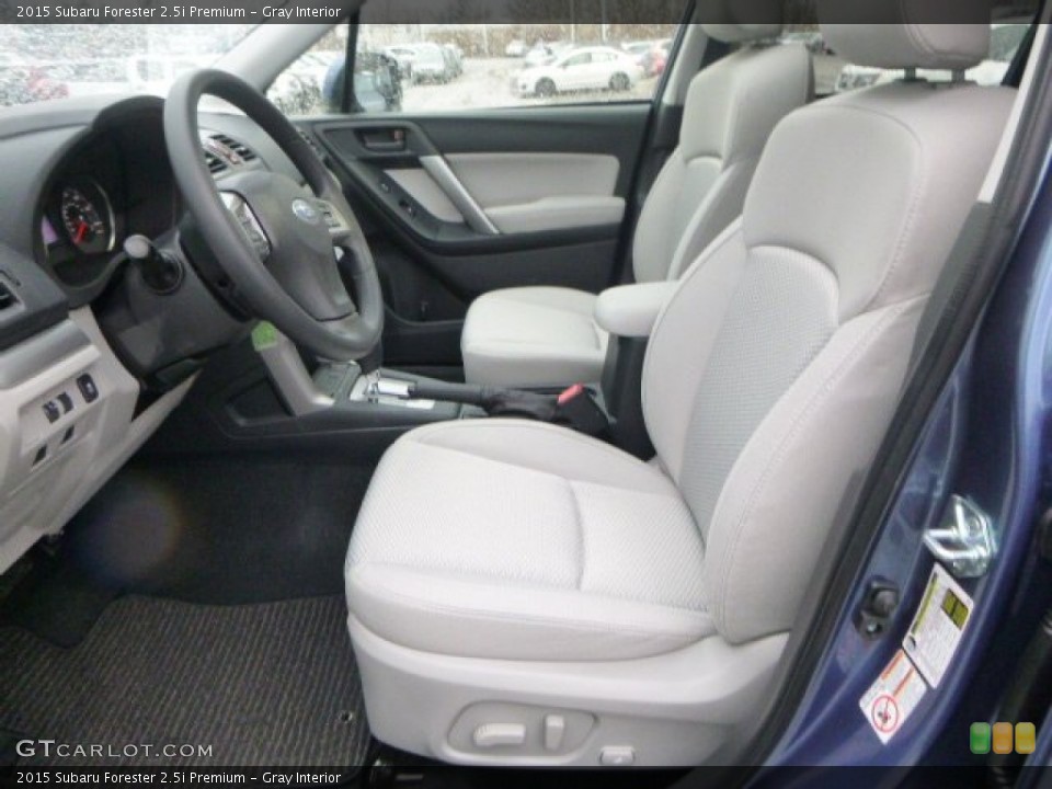 Gray Interior Photo for the 2015 Subaru Forester 2.5i Premium #101966138