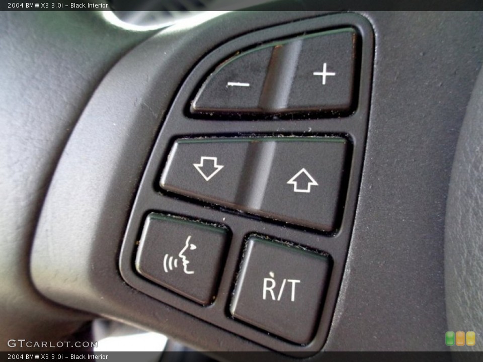 Black Interior Controls for the 2004 BMW X3 3.0i #101970578