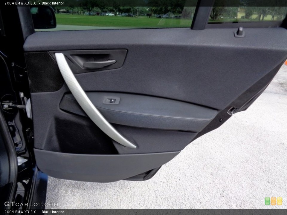 Black Interior Door Panel for the 2004 BMW X3 3.0i #101970693