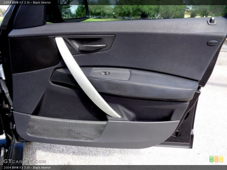 Black Interior Door Panel for the 2004 BMW X3 3.0i #101971124
