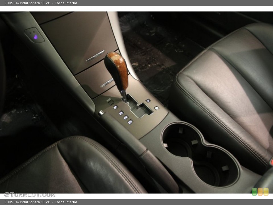 Cocoa Interior Transmission for the 2009 Hyundai Sonata SE V6 #101975579