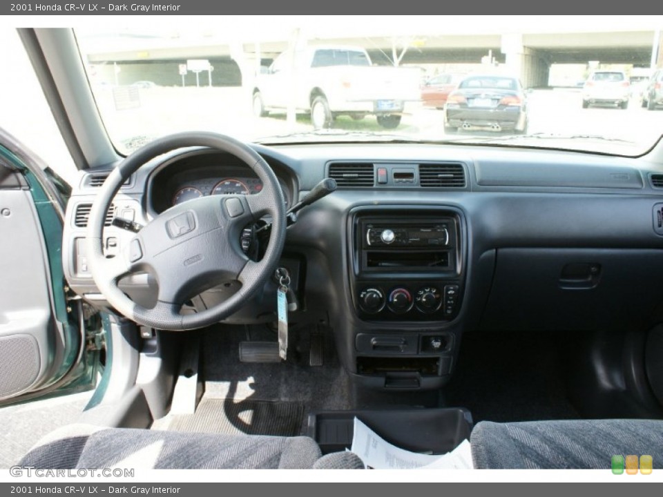 Dark Gray Interior Dashboard for the 2001 Honda CR-V LX #101975939