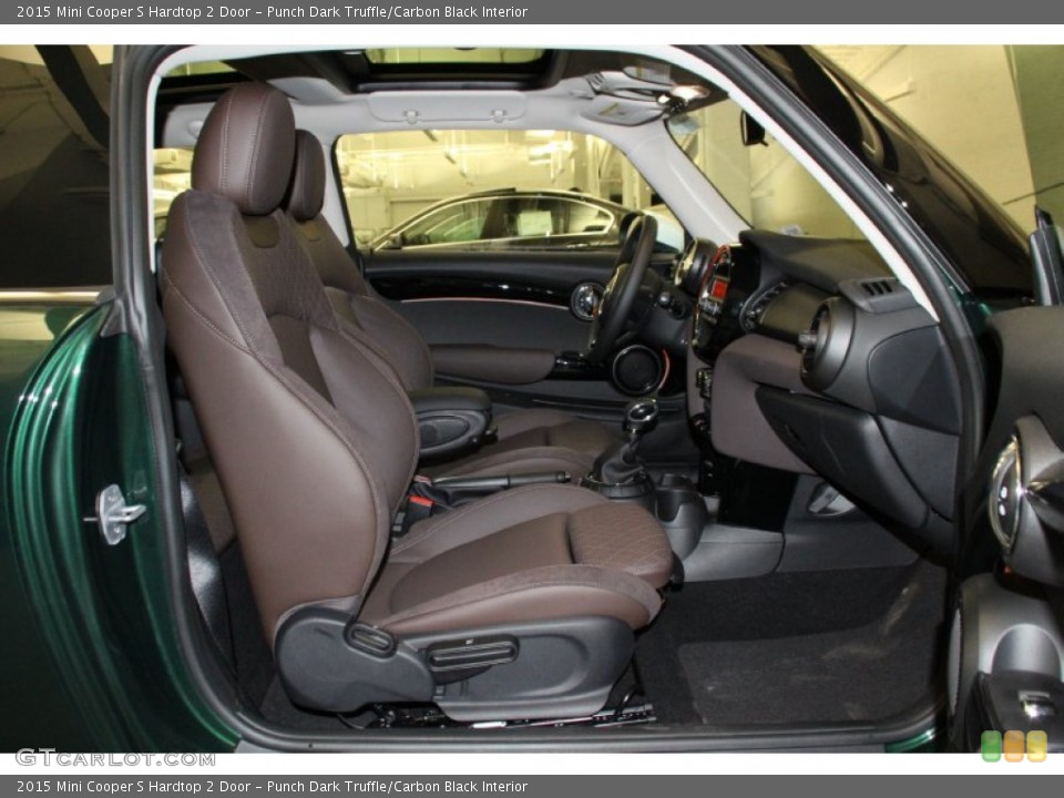 Punch Dark Truffle/Carbon Black Interior Photo for the 2015 Mini Cooper S Hardtop 2 Door #101976956