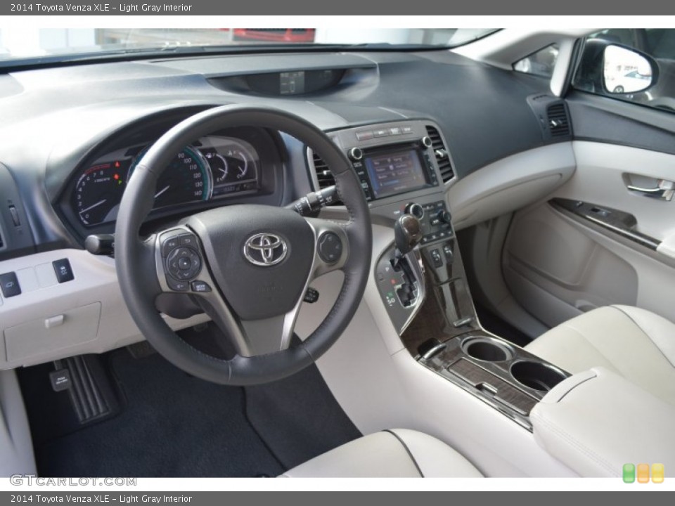 Light Gray 2014 Toyota Venza Interiors